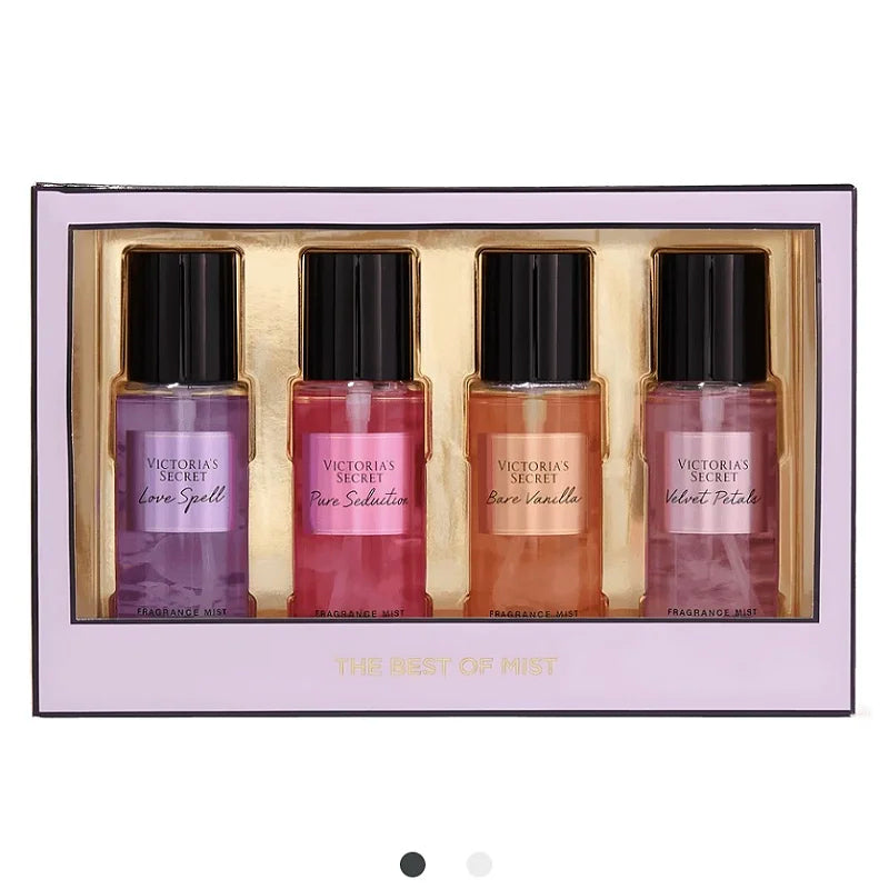 Kit Body Splash Bare Vanilla, Love Spell, Pure Seduction, Velvet Petals